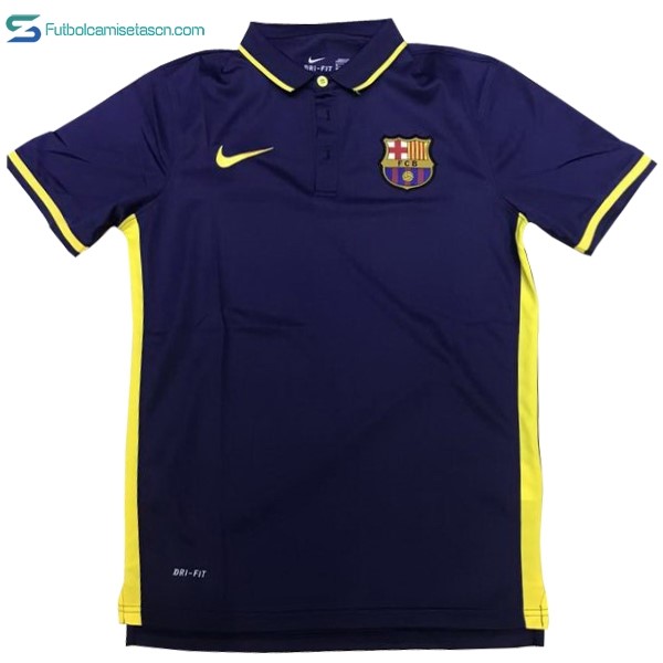 Polo Barcelona 2017/18 Azul Amarillo